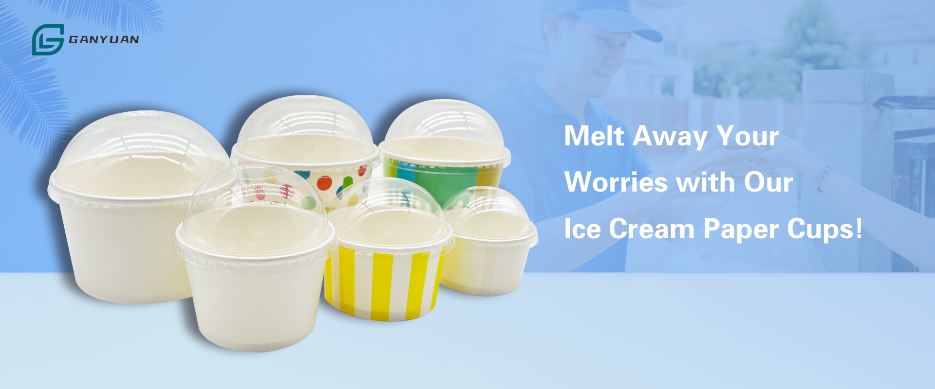 As an ice cream cup manufacturers, we can provide you custom printing your logo, brand and patten on the ice cream cups or bowls to promote your business. And there are many sizes, like 3oz 4oz 5oz 6oz 8oz 12oz 16oz 20oz ice cream cups for your choos