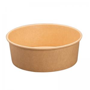 Disposable Kraft Paper Salad Bowl Distributor Factories Manufacturers 